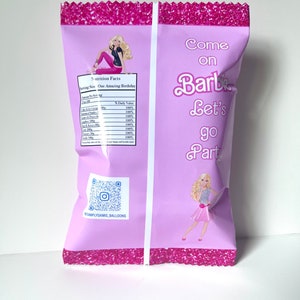 Party Favors Barbie Inspired Party Favors Barbi Birthday - Etsy