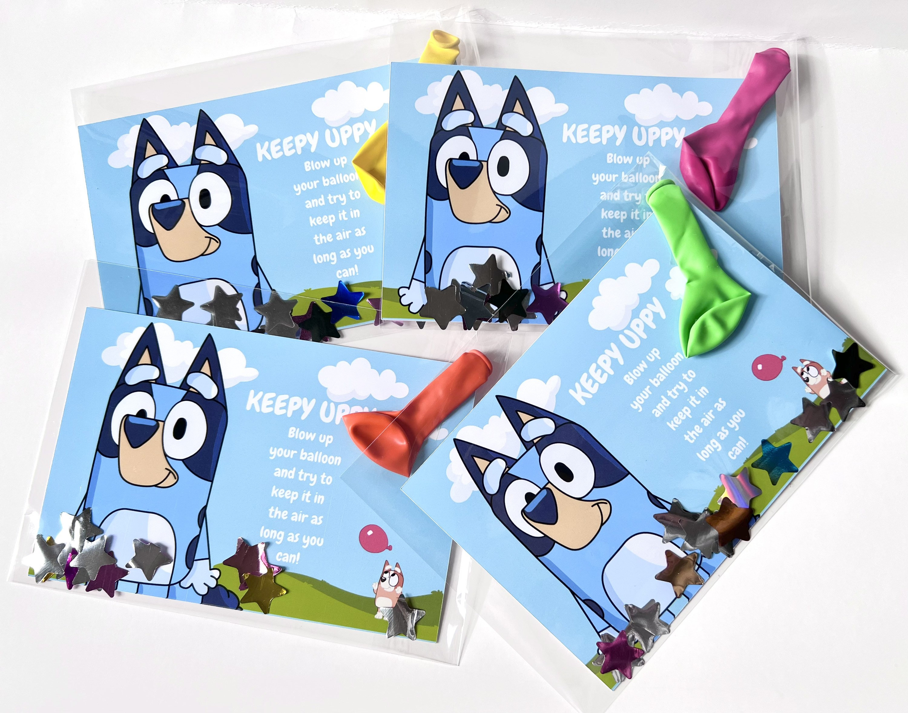 Party Favors, Bluey Themed Party Favors, Bluey Birthday, Bluey, Bluey  Crayons, Crayons Pack 