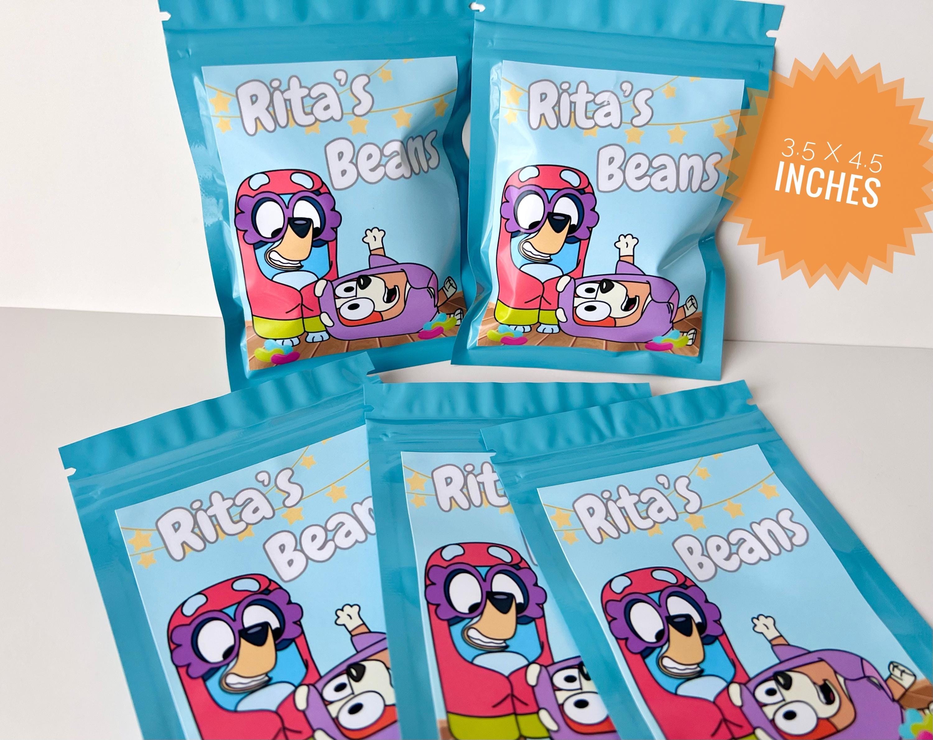 Rita's Beans Bluey Favor Bags