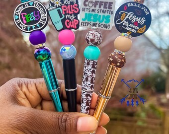 Prayer pens bundle |Jesus pens|Faith pens|Faith based gifts|Refillable pens|Pen bundle pack|Journaling pens|Devotional pens|God pens|