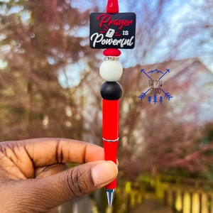 Prayer is powerful pen| Faith based pen| God pen|Journal pen| Devotion pen| Faith based accessories|Religious gifts|Jesus Christ based gifts