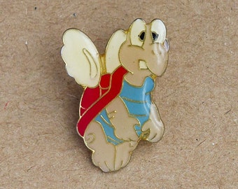 Vintage 1988 Nintendo Paratroopa Enamel Pin Badge