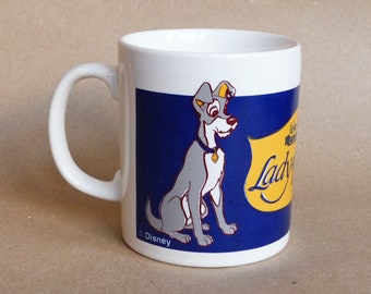 Vintage Lady and the Tramp Mug / Walt Disney Classics / Staffordshire Tableware - Made in England