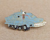 Captain Scarlet Enamel Pin Badge - Collectible 1988 39 Spectrum Pursuit 39 Vehicle Childhood TV Nostalgia Great Gift Idea