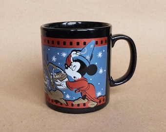 Vintage Disney Fantastia Mug / 90's Classic Walt Disney - Kilncraft England / Great Christmas Gift Idea