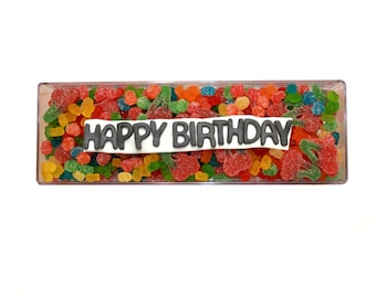 Happy Birthday Candy tray