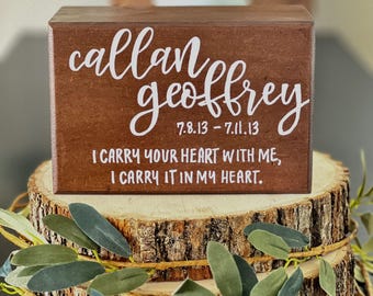 Infant Cremation Urn for Baby Memorial Box Personalized Child Remembrance Keepsake Custom Name Miscarriage Tribute Vessel Wooden Holder