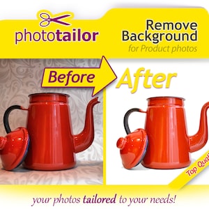 Achtergrond verwijderen, foto's bewerken, Photoshop-foto's retoucheren. Witte of transparante achtergrond. Uitsnede voor productfotobewerking, ideaal voor e-shops