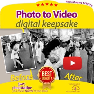 Vídeo con IA, fotos antiguas en vídeos animados: retratos realistas en movimiento, recuerdos digitales personalizados de foto a vídeo, regalo para mamá