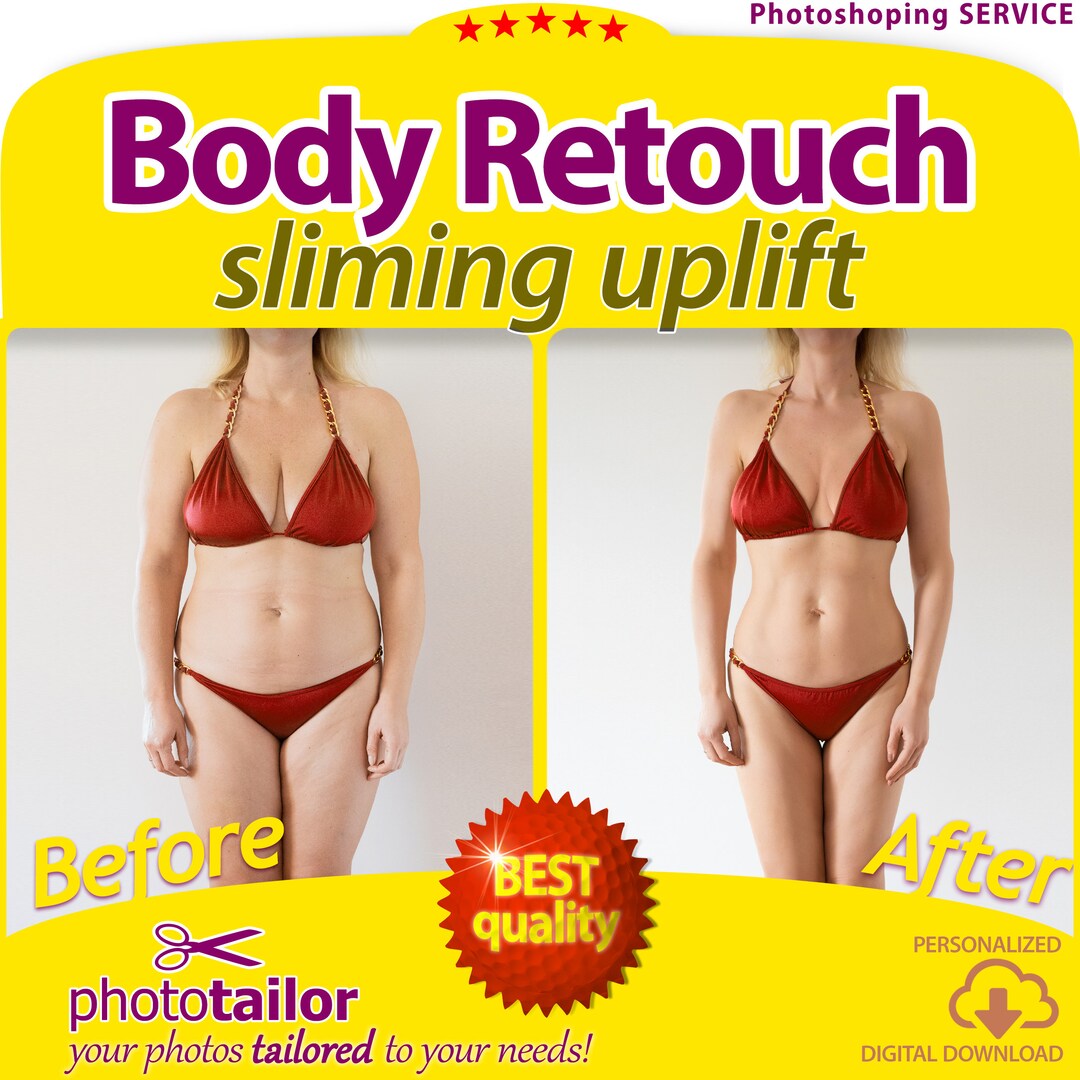 Body Photo Retouch, Service, Body Shaping, Body Slimming