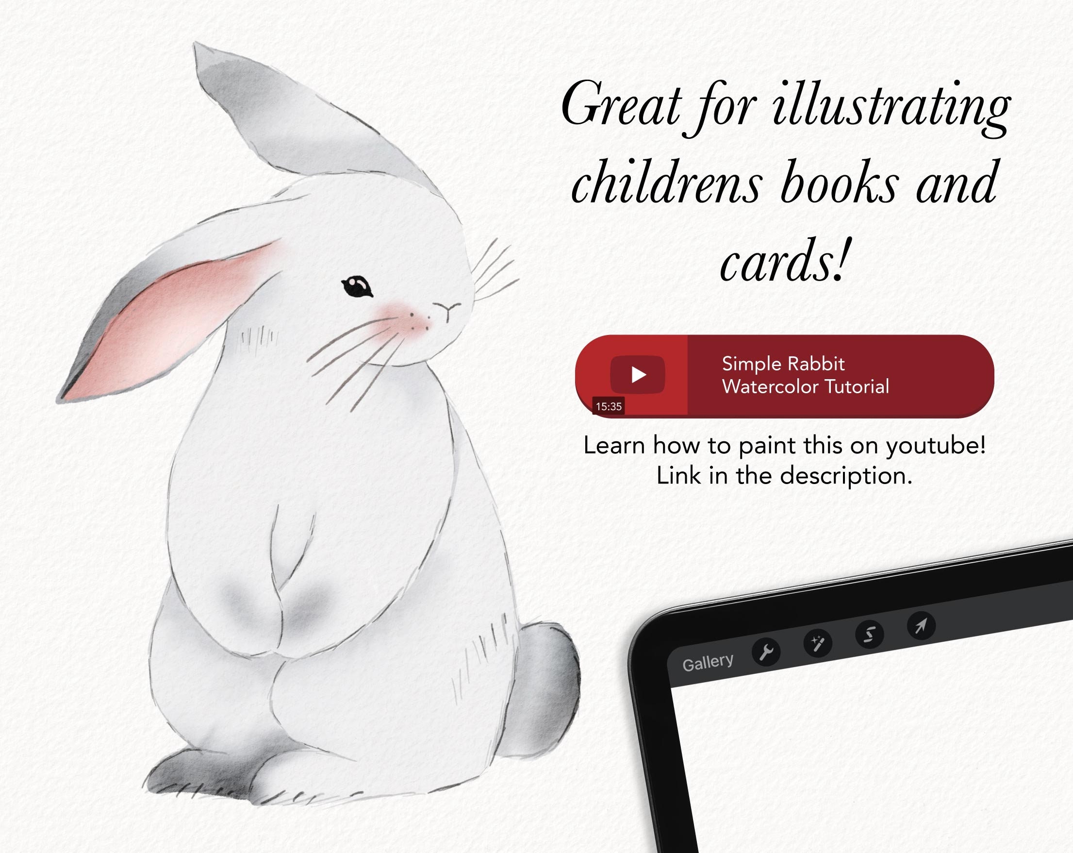 Amazing Watercolor Painting Kit for Procreate - Etsy Sweden