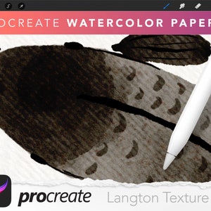 Procreate 用 Langton 水彩紙テクスチャ
