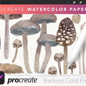 Backrun Cold Press Watercolor Paper for Procreate