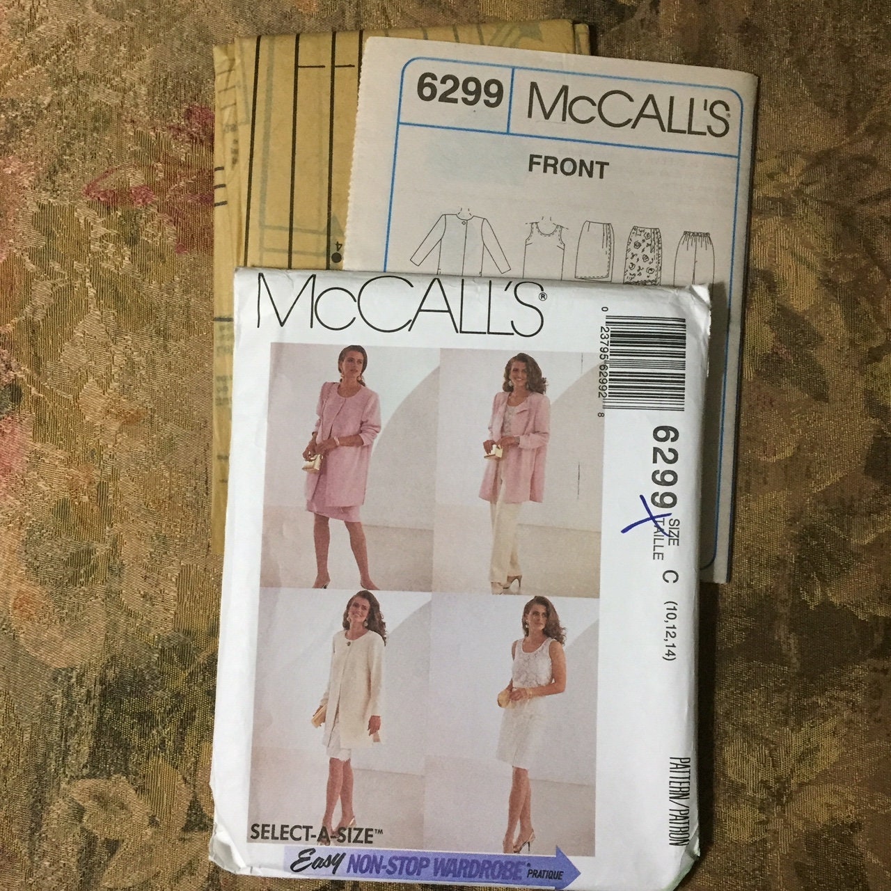 Mccalls 6299 Paper Sewing Pattern Easy Non Stop Wardrobe - Etsy