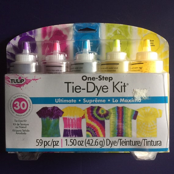 Tulip Tie-dye Kit, Dyes up to 30 Projects, Unopened Packet, Ultimate  Colourway 