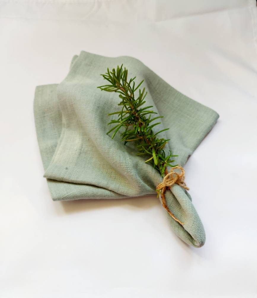 Luxury Linen Napkins Premium Stonewashed Linen Soft Etsy UK