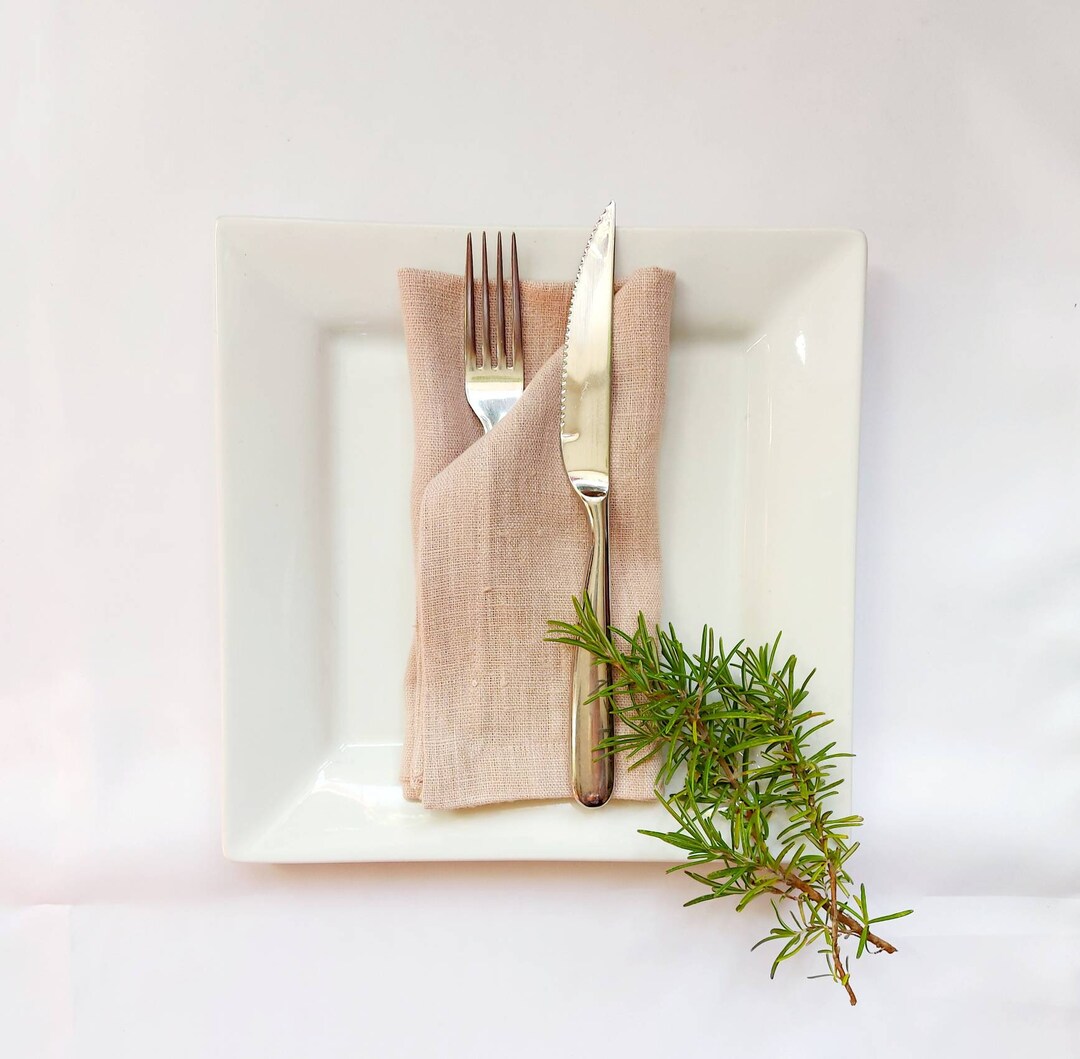 Luxury Linen Napkins Premium Stonewashed Linen Soft Etsy Singapore
