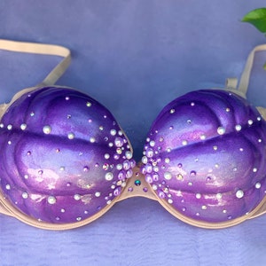 Ariel Mermaid inspired Seashell Bra Top