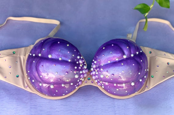 アリエルマーメイド風の貝殻ブラトップ - Etsy 日本