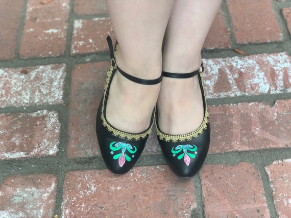 Ongelofelijk Concreet Mededogen Adult Coronation Anna Frozen Inspired Heels Shoes - Etsy