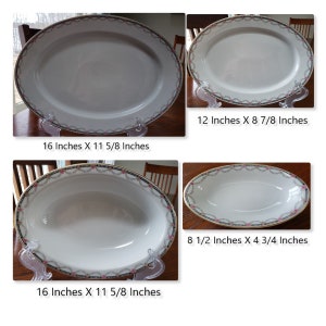 Heinrich H & Co Selb Bavaria Germany Navarre Oval Platters Oval Bowl - Relish  RARE