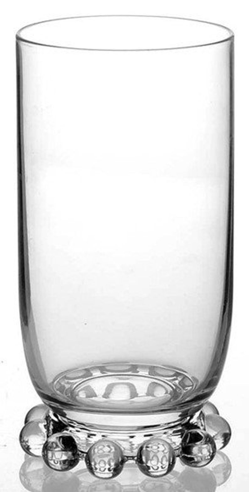 Vintage Elegant 10 Ounce Tumblers or Juice Glasses Candlewick Etsy