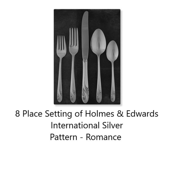 Holmes and edwards deals inlaid silverplate value