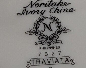 Traviata NORITAKE - Coffee/tea Pot; Gravy/underplate; Creamer