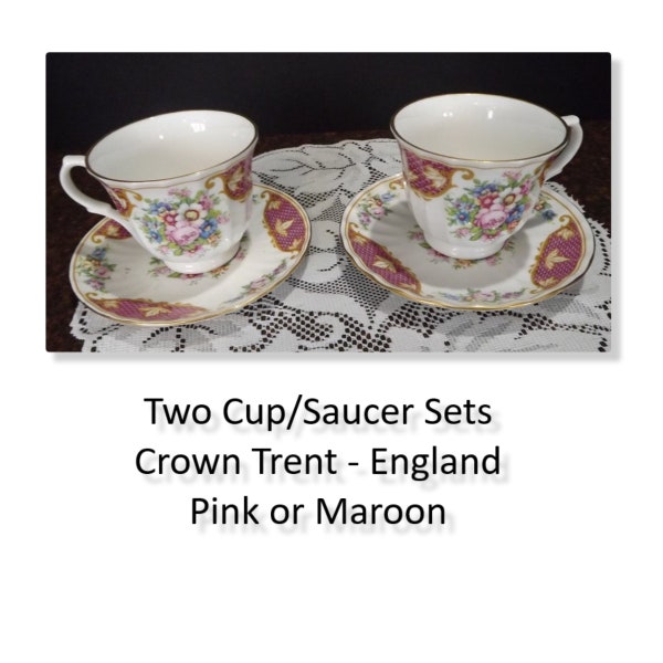 Crown Trent Fine Bone China Etsy