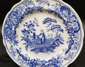 Three Spode Blue Room Collection * Filigree * Girl at the
