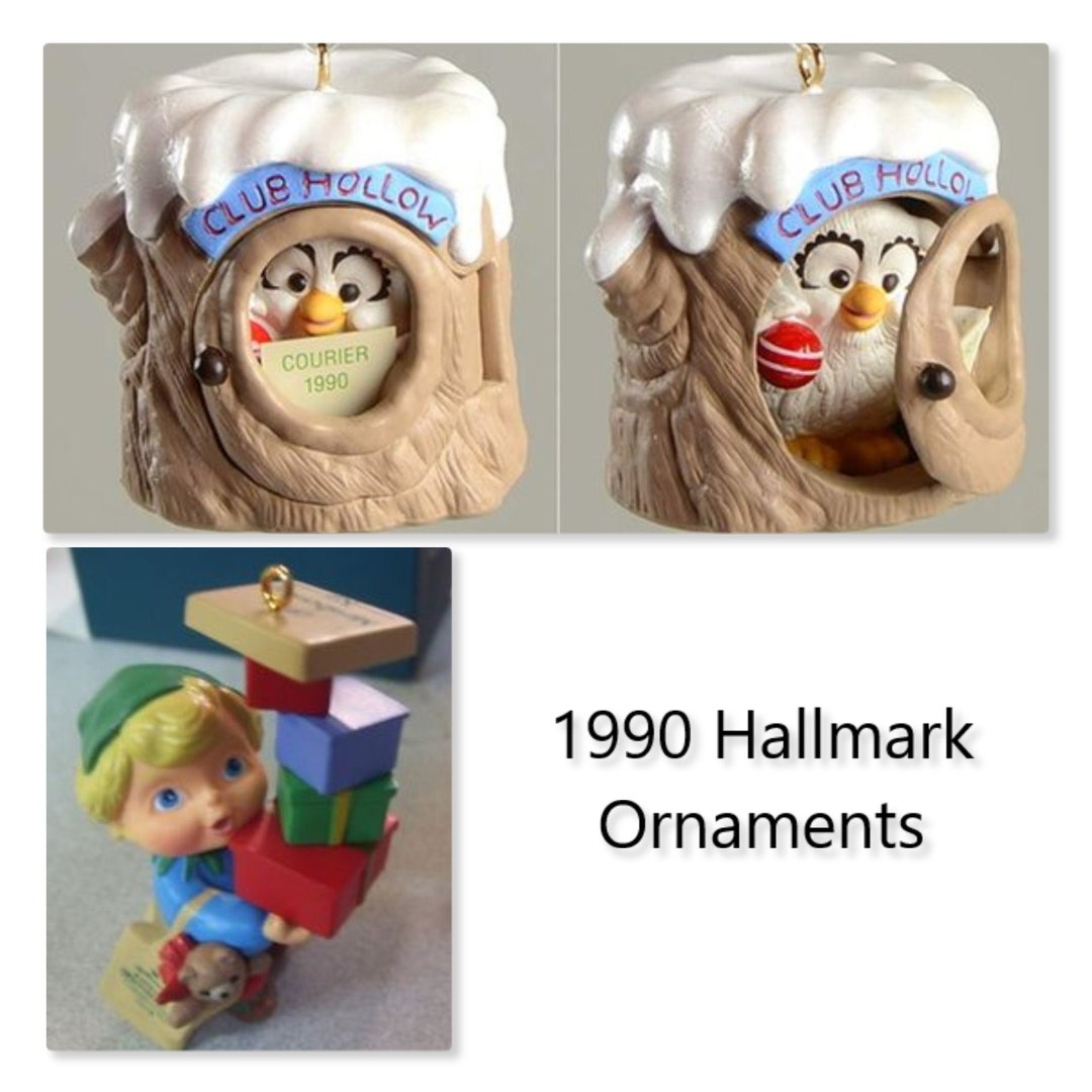 1988 Hallmark Ornament Club Hollow Armful of Joy New in Boxes Etsy