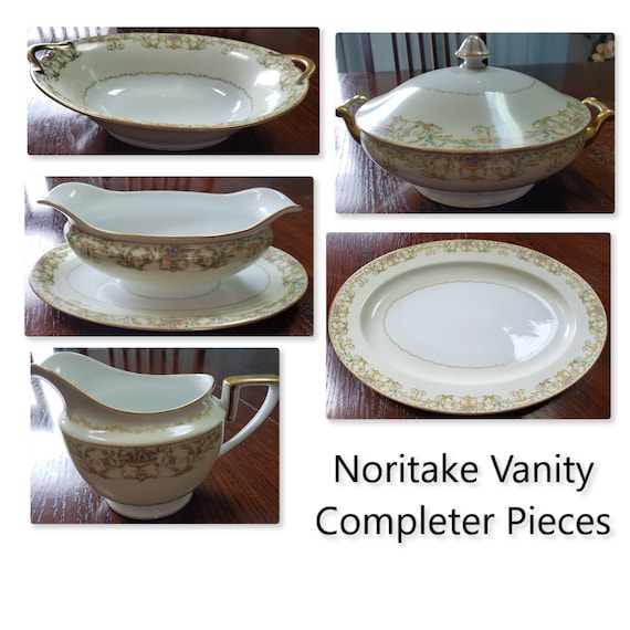 M Noritake Antique Vanity Pattern Completer Pieces Vegetable