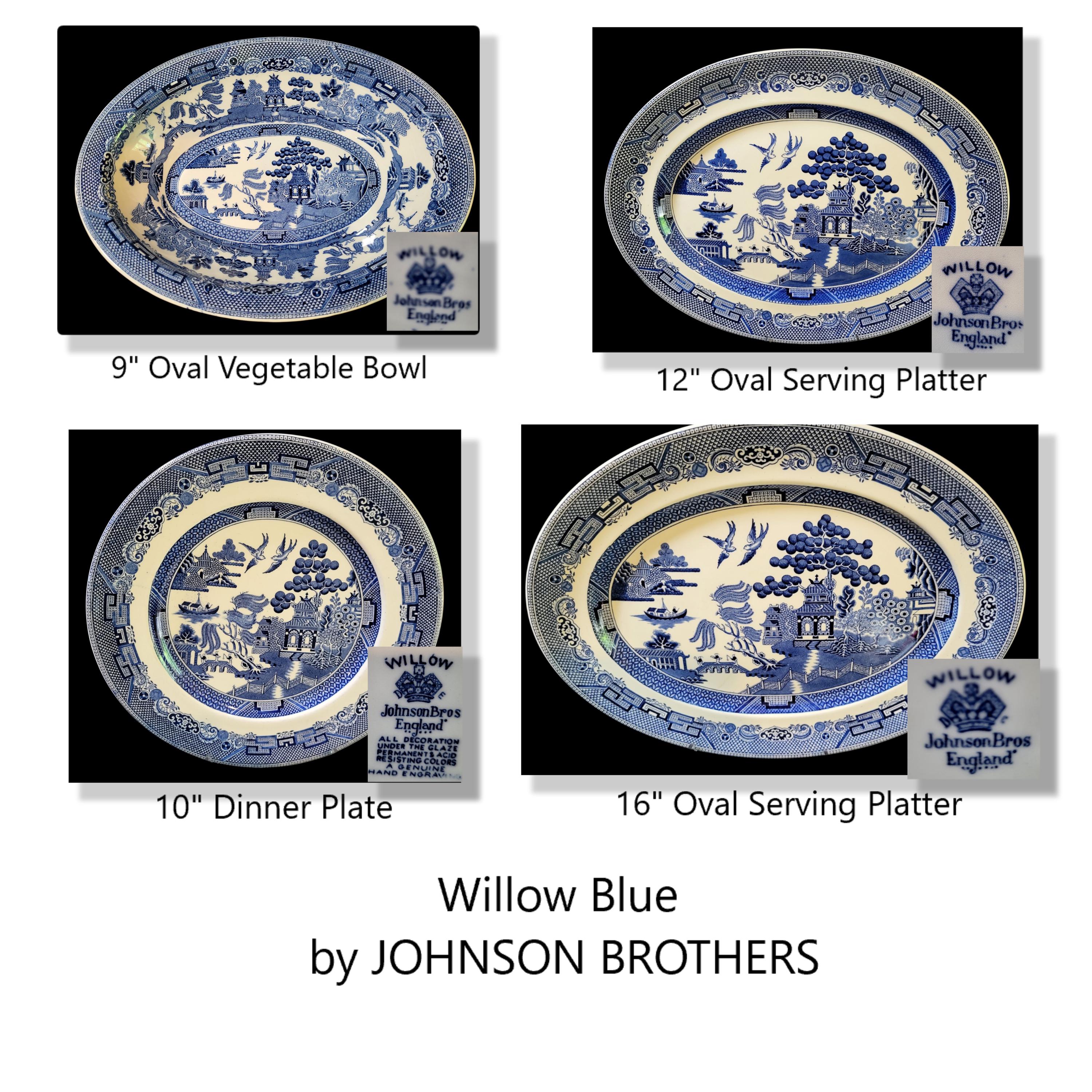 Johnson bros willow - Etsy 日本