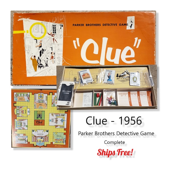 Clue Game Pieces Etsy