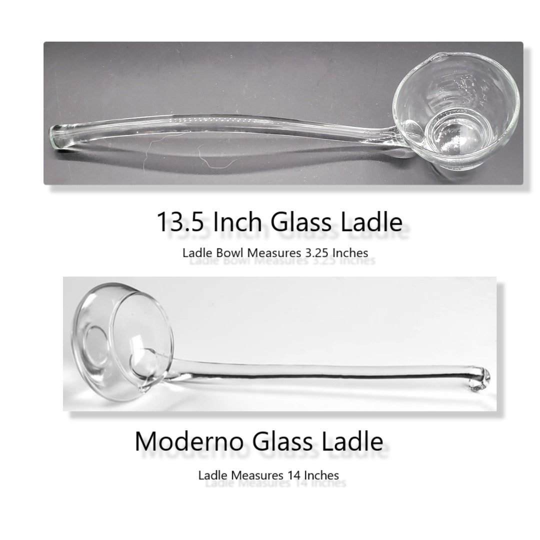 Crystal Glass Punch Bowl Ladles Choice of 13.5 Inch W. Flat Etsy