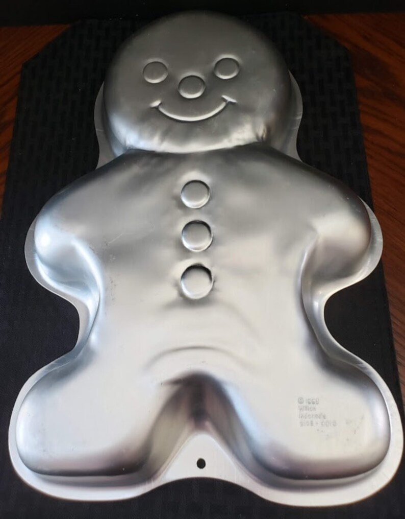 Vintage Christmas Wilton Cake Pan Molds Santa Claus Smiling Etsy