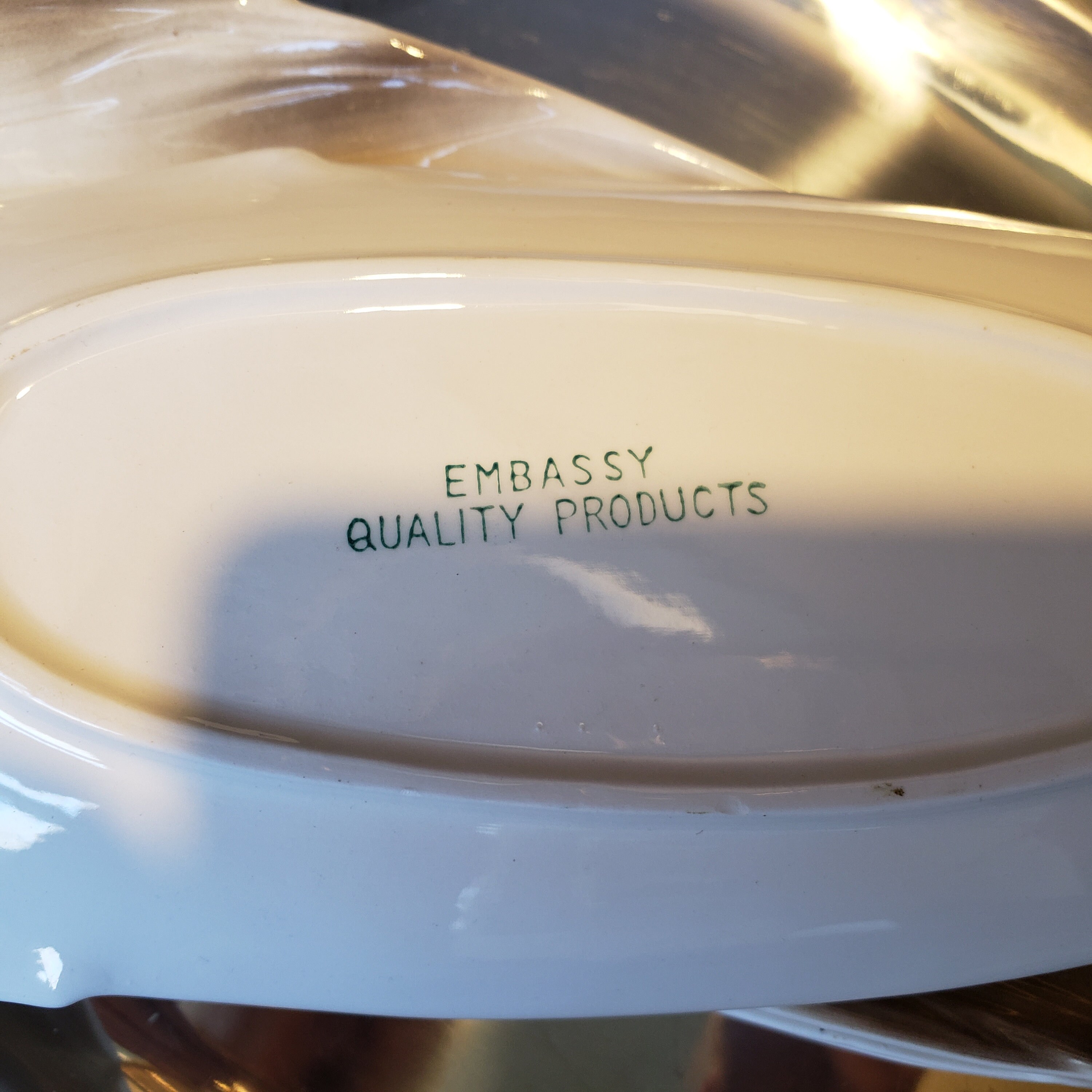 4 1950s Ceramic Corn on the Cob Trays Embassy Quality Products Etsy