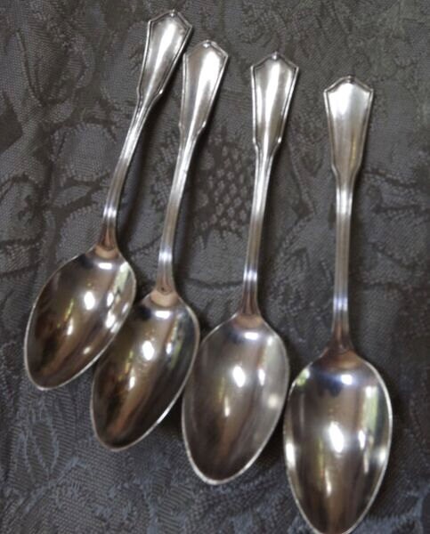 Beautiful Vintage Set of 4 1913 Rare Exeter Pattern Demitasse Spoons - Etsy