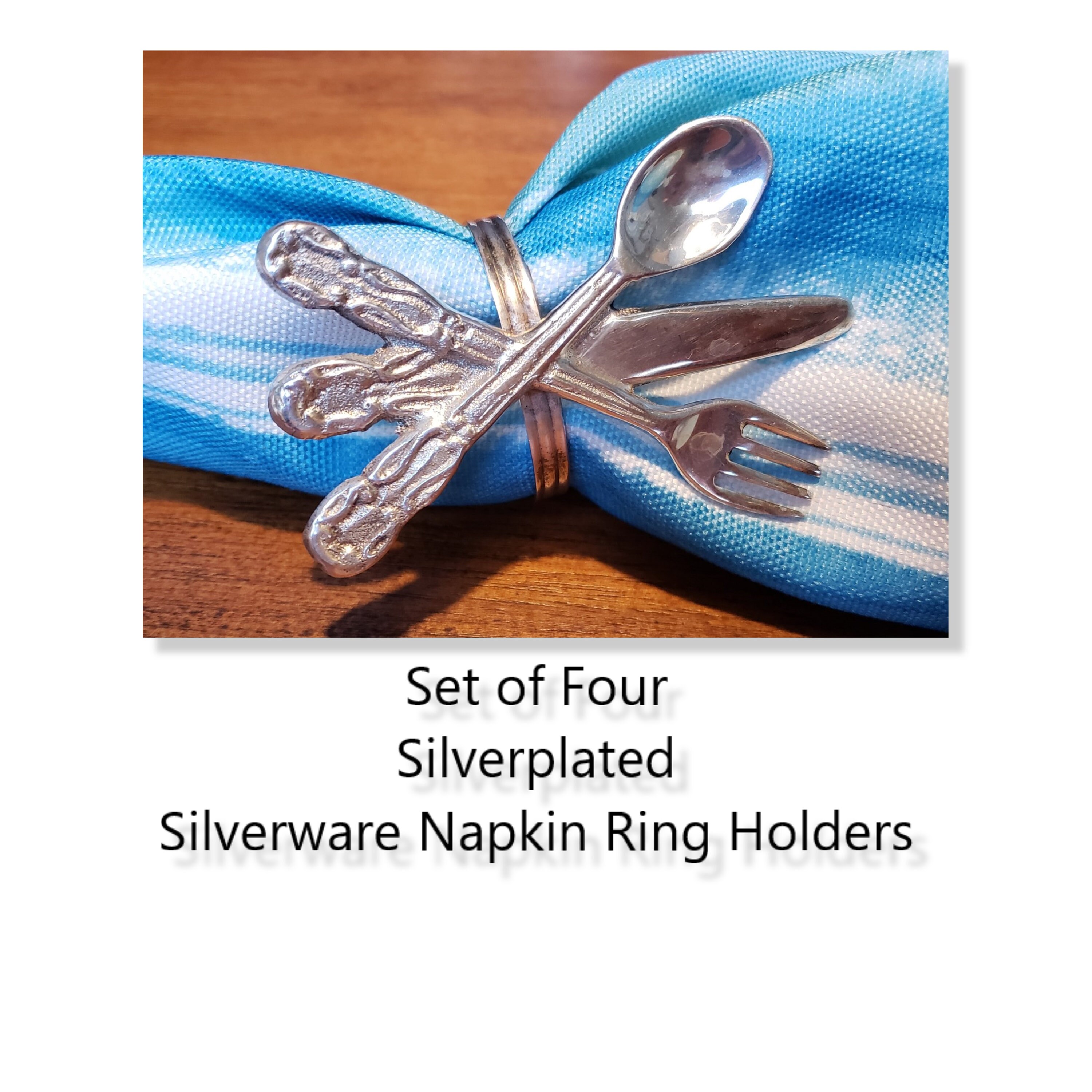 Fork spoon napkin holder sale