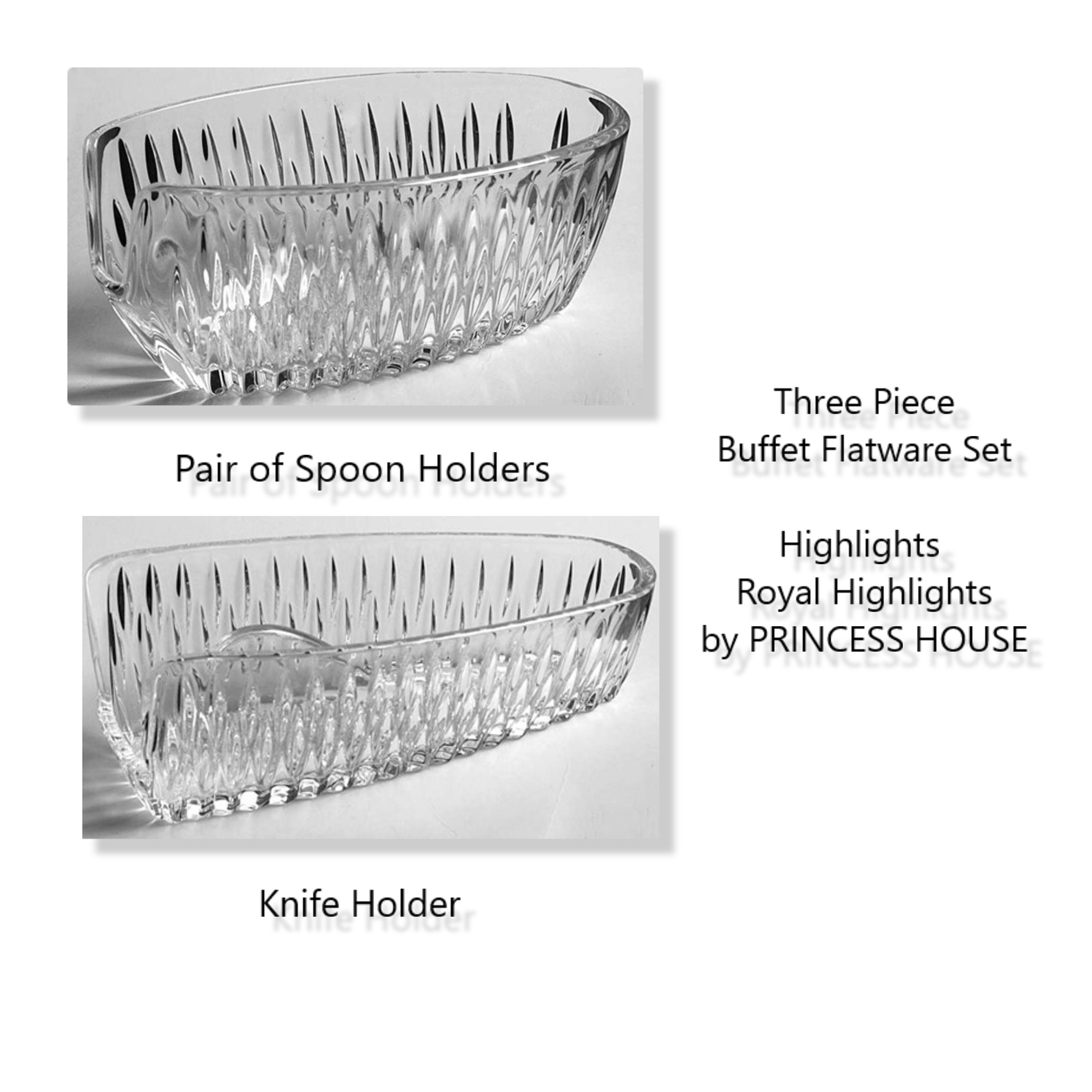 Princess House Plastic Kitchen Knife Sets