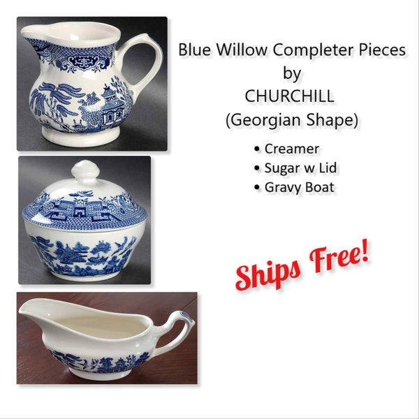 Blue Willow England Etsy