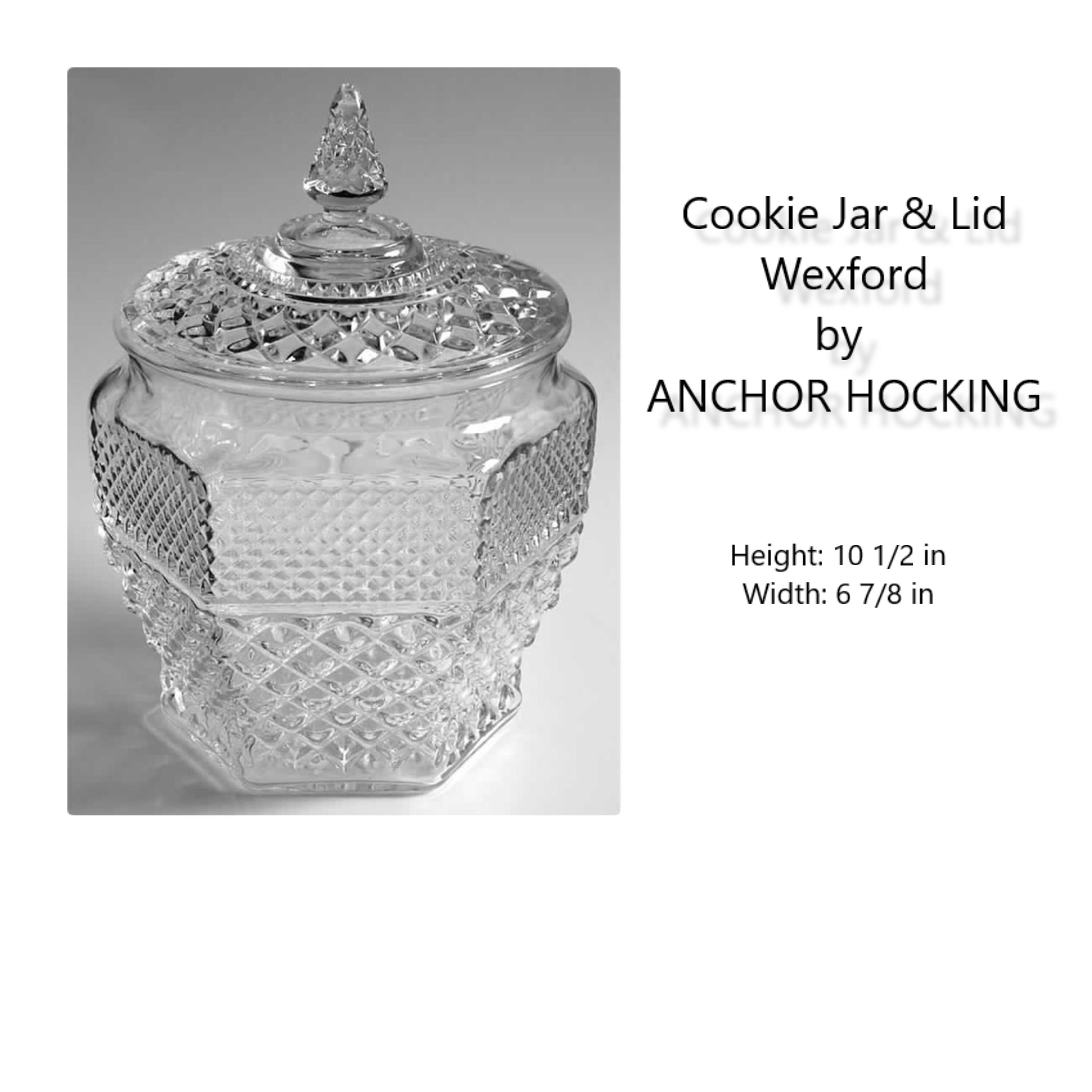 Anchor hocking princess pattern