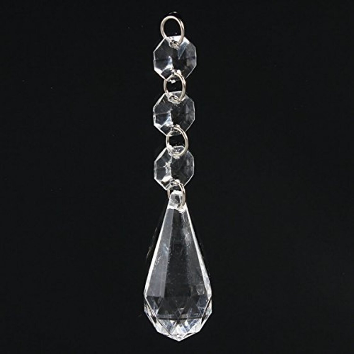 30pcs Clear Crystal Raindrop Prisms Wedding Garland Hanging Etsy