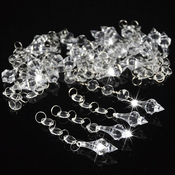 30pcs Crystal Beaded Garland Hanging Crystal Pendant Etsy