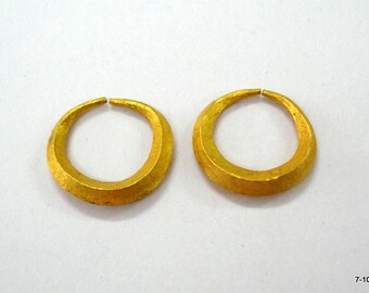 Sophia 24K Plated Vintage Senegalese Earrings