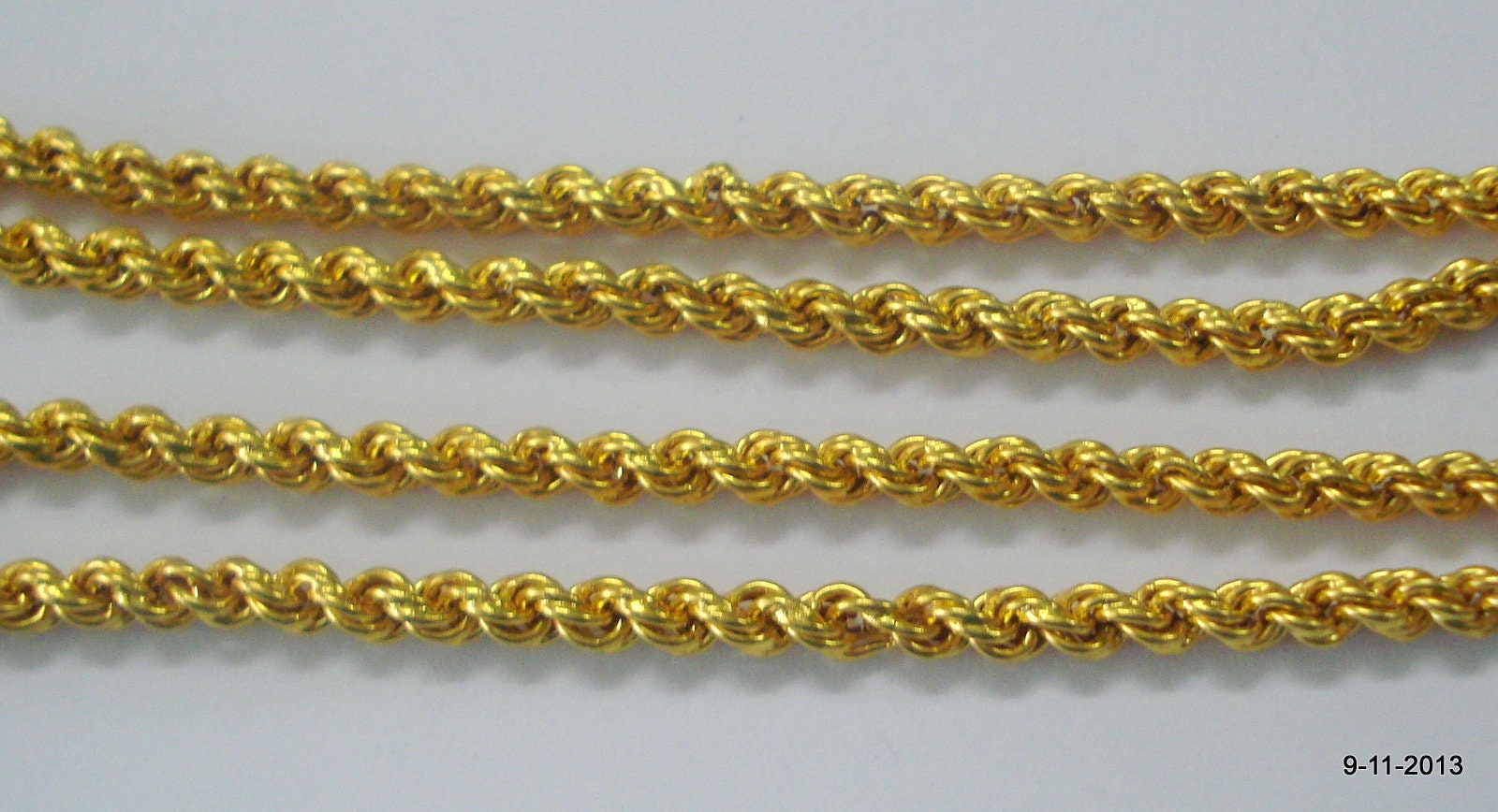 Ethnic 20k Gold Chain Necklace From Rajasthan India - Etsy
