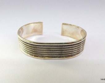 925 sterling silver bracelet bangle cuff traditional hallmarked handmade jewelry
