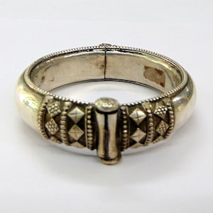 Sterling Silver Vintage Antique Old Silver Bangle Bracelet Cuff Silver jewelry