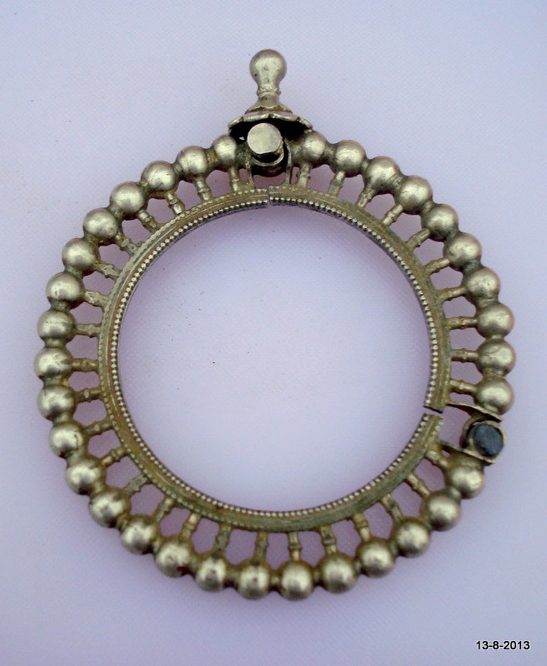 vintage antique tribal old old silver bracelet bangle traditional jewelry