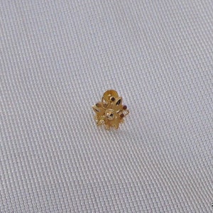 18kt Gold Nose Pin Nose Ring Nose Stud Upper Ear Earrings Ear Stud Body